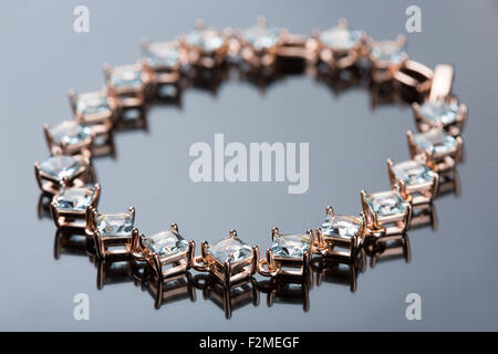 Schmuck-Diamant-Armband Stockfoto