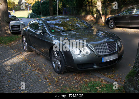 Bentley Continental GT, Berlin-Dahlem. Stockfoto