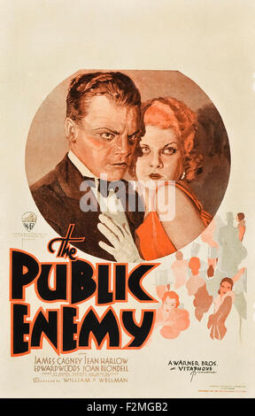 Public Enemy - Filmplakat Stockfoto