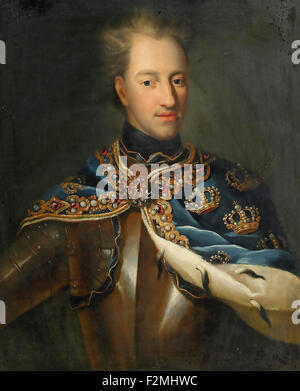 KÖNIG KARL X11 VON SCHWEDEN (1682-1718) Stockfoto