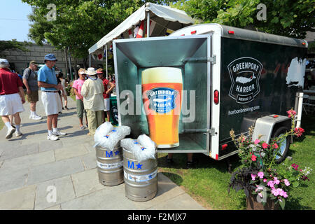 Bier Hersteller Greenport Long Island New York Stockfoto