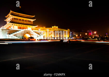 Glockenturm - Xian - China Stockfoto