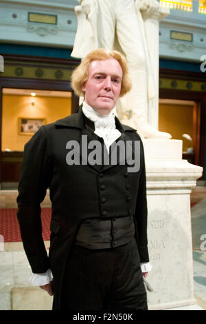 Thomas Jefferson Dolmetscher, Thomas Jefferson Hotel Richmond, VA Stockfoto