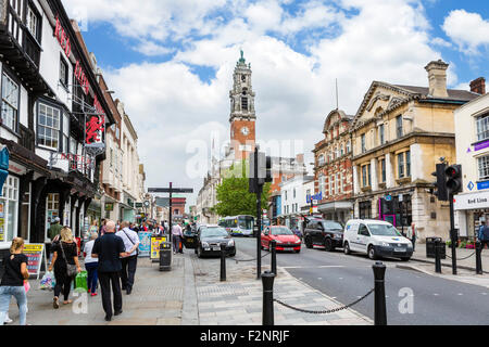 Die High Street, Colchester, Essex, England, Vereinigtes Königreich Stockfoto