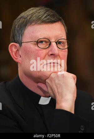 Fulda, Deutschland. 22. Sep, 2015. Kardinal Rainer Maria Woelki, Erzbischof von Köln, abgebildet auf einer Pressekonferenz der Deutschen Bischofskonferenz in Fulda, Deutschland, 22. September 2015. © Dpa picture-Alliance/Alamy Live News Stockfoto