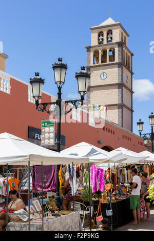 El Campanario Markt, Correlejo, Fuerteventura, Kanarische Inseln Stockfoto