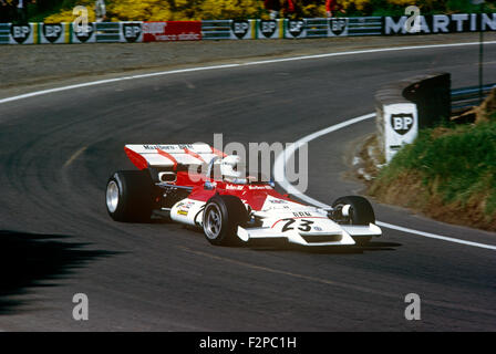 Howden Ganley in seinem BRM-1972 Stockfoto