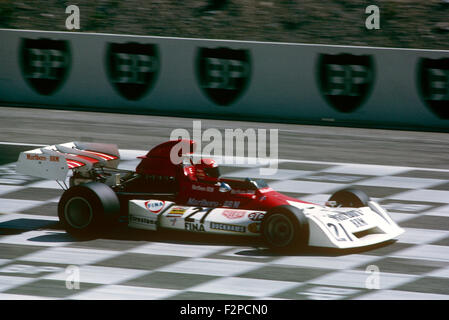 Niki Lauda seine Marlboro BRM 1973 Stockfoto