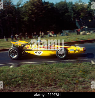 Ronnie Peterson in einem März Cosworth 701 bei US GP Watkins Glen 4 October1970 Stockfoto