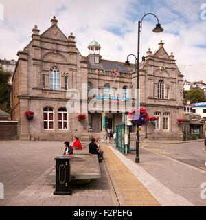 Falmouth-Kunst-Galerie und Bibliothek Webber Street Falmouth Cornwall England UK Stockfoto