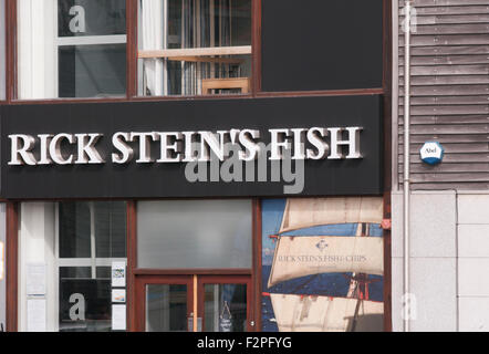 Rick Stiens Fish and Chip Shop Falmouth Cornwall England UK Stockfoto