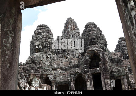 Angkor Thom Tempel in der Nähe von Angkor Wat Sehenswürdigkeit Stockfoto