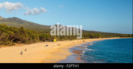 Makena Beach auf Maui Stockfoto