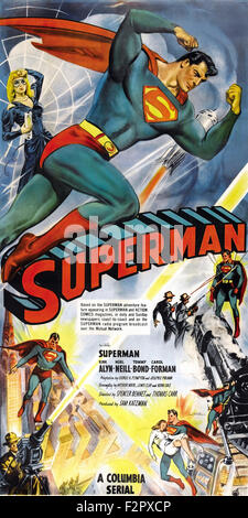 Superman (1948) - Film-Poster Stockfoto