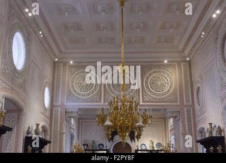 Innenraum der Pena Nationalpalast in Sintra, Portugal Stockfoto