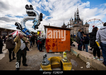 Regensburg, UK. 22. September 2015. Banksy ist Dismaland Verblüffung Park-Event in der letzten Woche Credit: Guy Corbishley/Alamy Live News Stockfoto