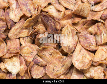 Traditionelle Thai gebratene Banane in der Snack-Shop. Stockfoto