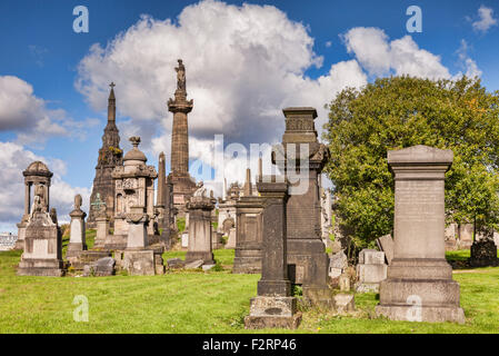 Glasgow Necropolis, Glasgow, Schottland, Vereinigtes Königreich. Stockfoto