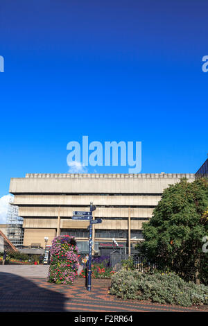 Die alte Birmingham Central Library Kurz vor Abriss 2016, Birmingham, England Stockfoto