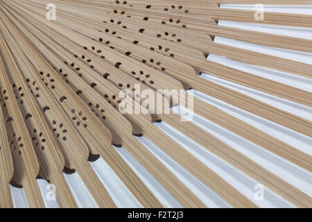 Typische japanische hand Fan gemacht aus Bambus Stockfoto