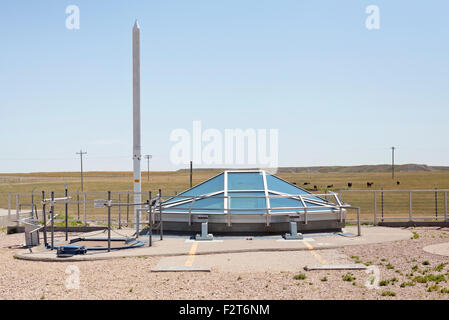 Minuteman Atomrakete National Historic Site South Dakota Stockfoto