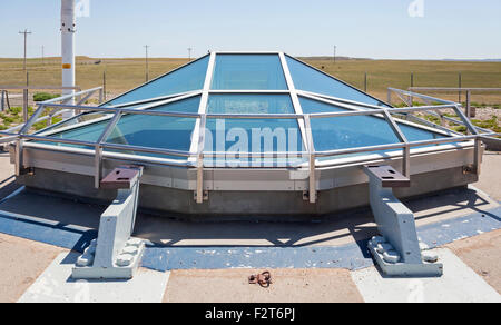 Minuteman Atomrakete National Historic Site South Dakota Stockfoto