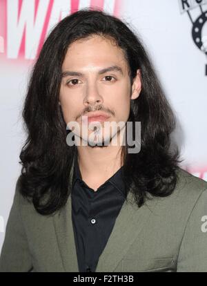 Los Angeles, CA, USA. 23. Sep, 2015. Jonny Beauchamp im Ankunftsbereich für STONEWALL Premiere, Pacific Design Center, Los Angeles, CA 23. September 2015. Bildnachweis: Dee Cercone/Everett Collection/Alamy Live-Nachrichten Stockfoto