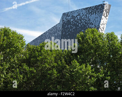 Parc De La Villette, Cité De La Musique, Musikstadt, Philharmonie de Paris, Frankreich, Jean Nouvel, Architekt Stockfoto