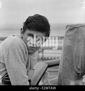 Deutscher Wis und Synchronsprecher Thomas Piper, Deutschland 1960er Jahre. Deutsche Schauspieler Synchronisation und Schauspieler Thomas Piper, Deutschland der 1960er Jahre. Stockfoto