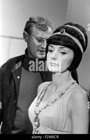 Phädra, Fernsehfilm, Deutschland 1967, der Regisseur Oswald Döpke Mit Darstellerin Luitgard Im Stockfoto
