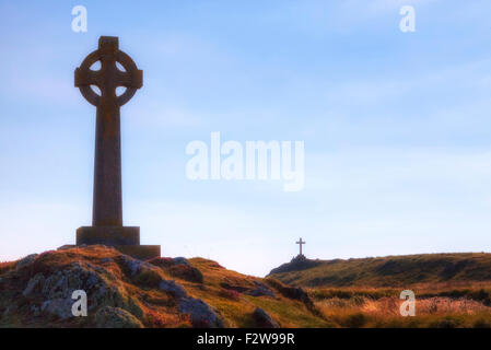 Ynys Llanddwyn, Anglesey, Wales, Vereinigtes Königreich Stockfoto