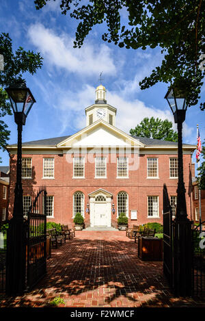 Talbot County Courthouse, 11 Nord Washington Street, Easton, Maryland Stockfoto