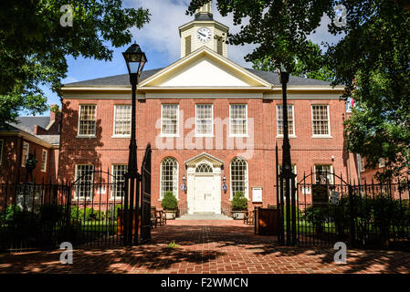 Talbot County Courthouse, 11 Nord Washington Street, Easton, Maryland Stockfoto