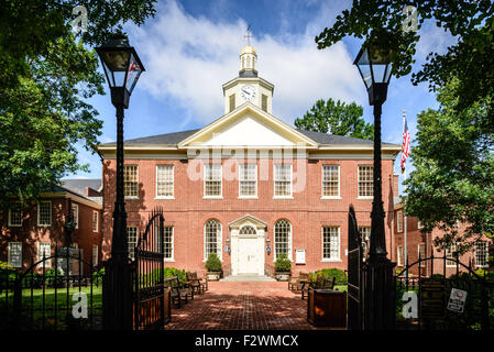 Talbot County Courthouse, 11 Nord Washington Street, Easton, Maryland Stockfoto