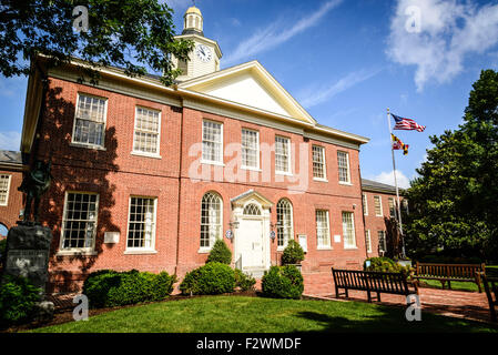 Talbot County Courthouse, 11 Nord Washington Street, Easton, Maryland Stockfoto