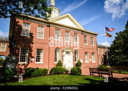 Talbot County Courthouse, 11 Nord Washington Street, Easton, Maryland Stockfoto