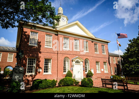 Talbot County Courthouse, 11 Nord Washington Street, Easton, Maryland Stockfoto