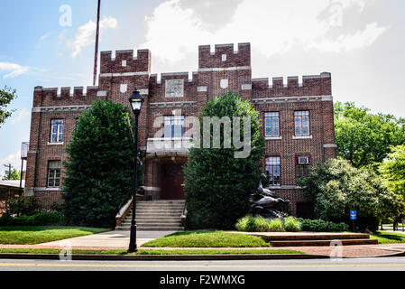 Wasservögel Festival zentrale, ehemaliger Maryland National Guard Armory, South Harrison Street, Easton, Maryland Stockfoto