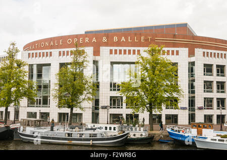 Die Nationaloper und Ballett Gebäude, Amsterdam. Stockfoto