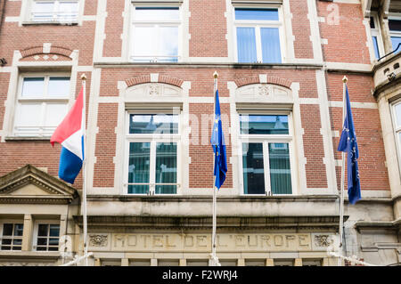 Hotel De l ' Europe, Amsterdam Stockfoto