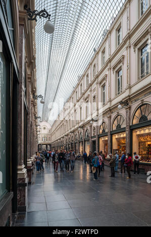 Belgien, Brüssel, Galeries Royales Saint-Hubert Stockfoto