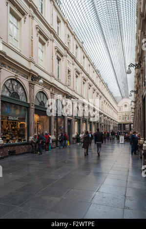 Belgien, Brüssel, Galeries Royales Saint-Hubert Stockfoto