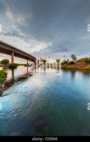 Interstate 8 Brücke über den Colorado River Stockfoto