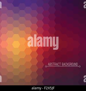 Abstrakten geometrischen Hintergrund. Moderne Design-Pattern, Sechsecke Stock Vektor