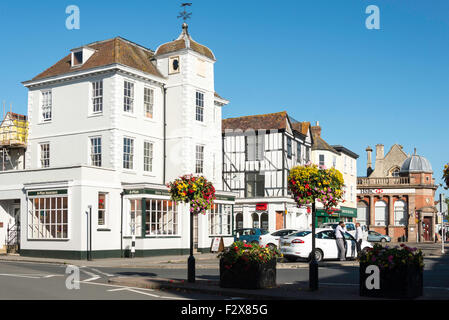 Periode Gebilde, Marktplatz, Bicester, Oxfordshire, England, Vereinigtes Königreich Stockfoto