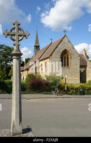 St Michaels Kirche, Bestände Hill, Silverstone, Northamptonshire, England, Vereinigtes Königreich Stockfoto