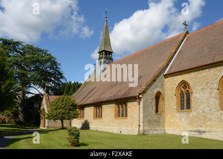 St Michaels Kirche, Bestände Hill, Silverstone, Northamptonshire, England, Vereinigtes Königreich Stockfoto