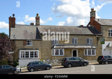 17. Jahrhundert im Weissen Rössl, Bestände Hill, Silverstone, Northamptonshire, England, Vereinigtes Königreich Stockfoto