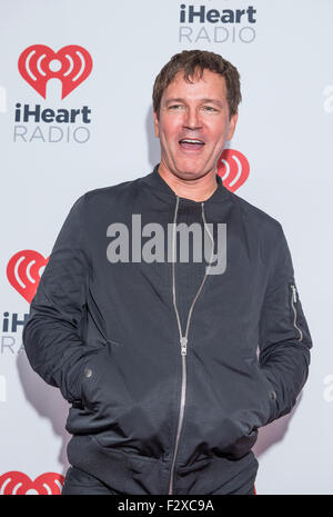 Sänger Stephen Jenkins von Third Eye Blind besucht 2015 iHeartRadio Music Festival in Las Vegas Stockfoto