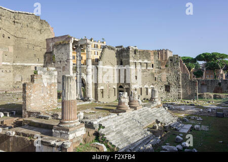 Augustus Forum, Rom, Latium, Italien Stockfoto